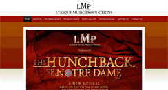 Desktop Screenshot of lyriquemusicproductions.org