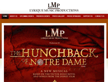 Tablet Screenshot of lyriquemusicproductions.org